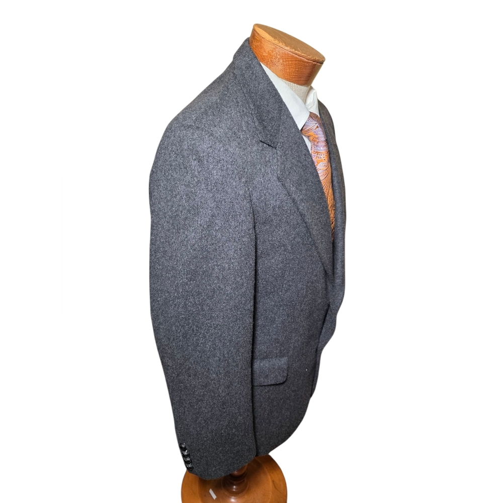 Kuppenheimer Blazer Cashmere Lambs Wool 38R Gray Mens B30 - Picture 5 of 16